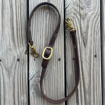 Premium Adjustable Hot Oil Tiedown Strap for Equestrian Use - Korvel