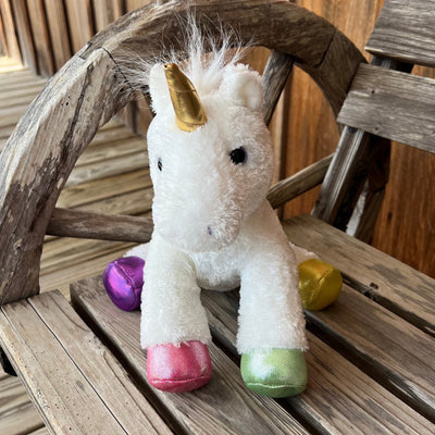 Delightful Rainbow Unicorn Plush Toy - Korvel