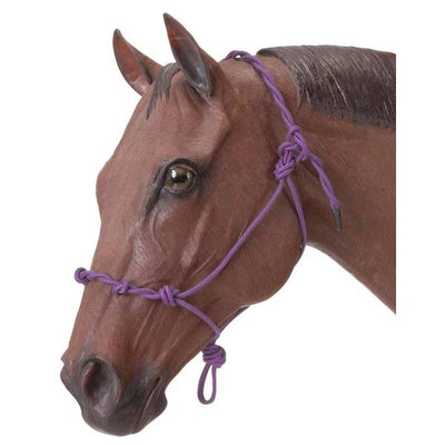 Premium Purple Knotted Training Halter for Horses - Korvel