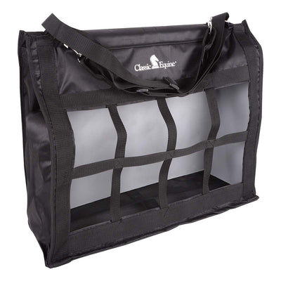 Classic Equine Black Hay Bag - Durable & Stylish - Korvel