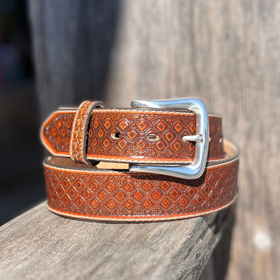 Premium Saddle Creek Leather Belt - Korvel
