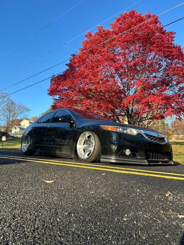 Spdz1 Modulo Lip Frontal de Fibra de Carbono para Acura TSX (2009-2014)