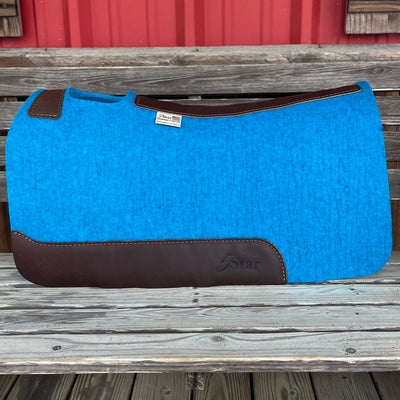 Premium 3/4" Turquoise Barrel Pad - 30x28 Size - Korvel