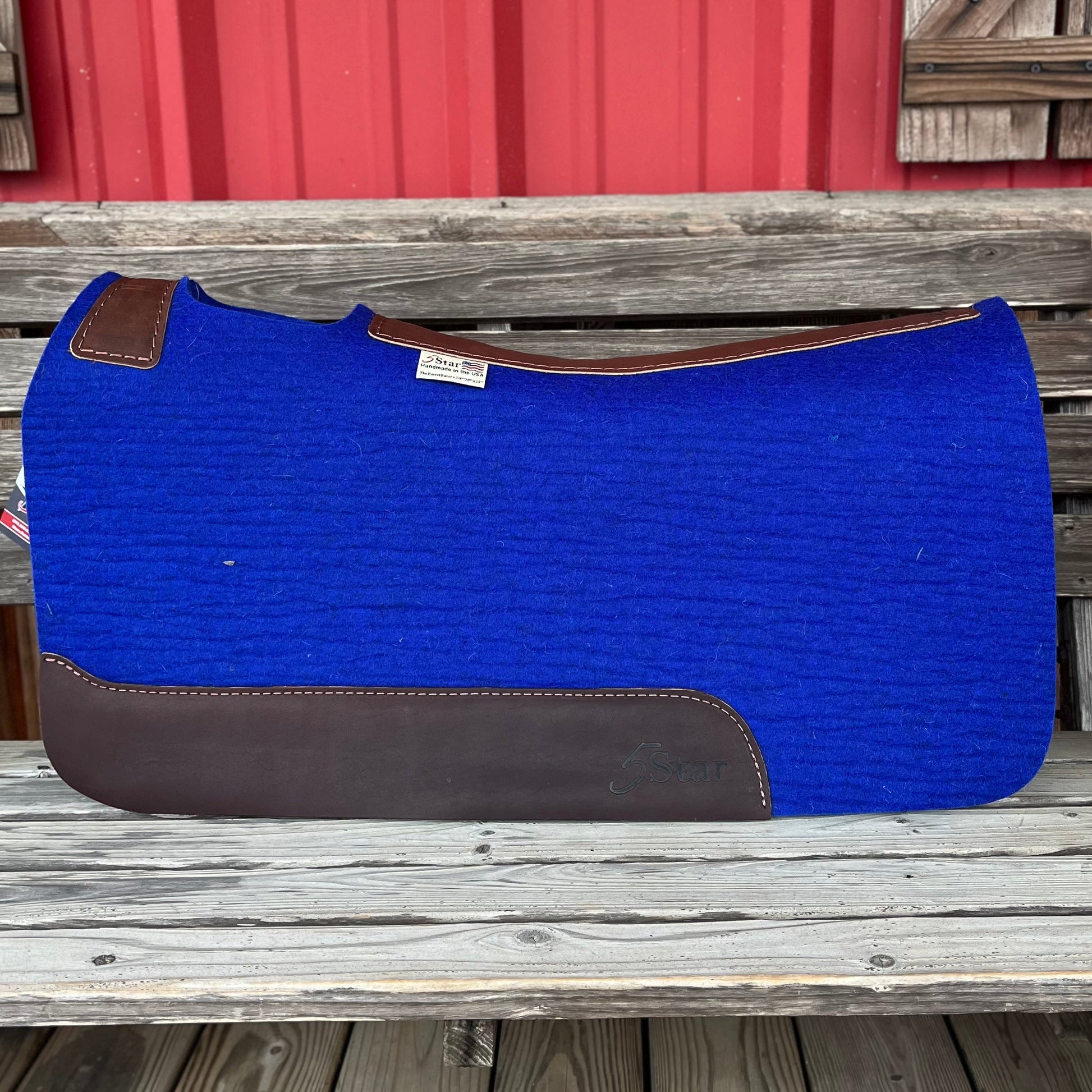 Premium 3/4" Royal Blue Saddle Pad - 30x28 - Korvel