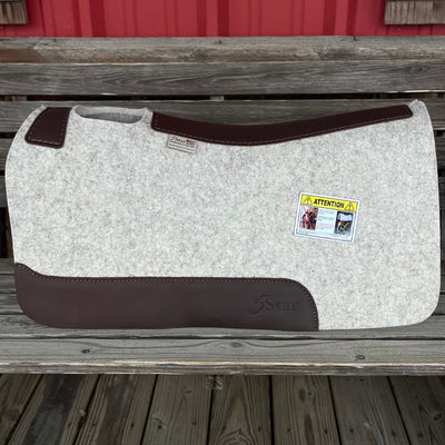 Premium 1/2" Natural Barrel Pad 30x28 for Equestrian Excellence - Korvel