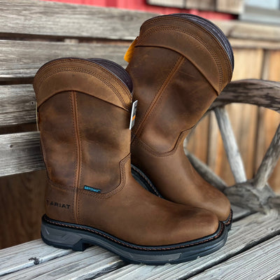 Ariat Men's WorkHog Wellington Boots - Ultimate Comfort & Durability - Korvel