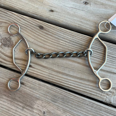 Premium Chain American Gag Bit for Equestrian Excellence - Korvel
