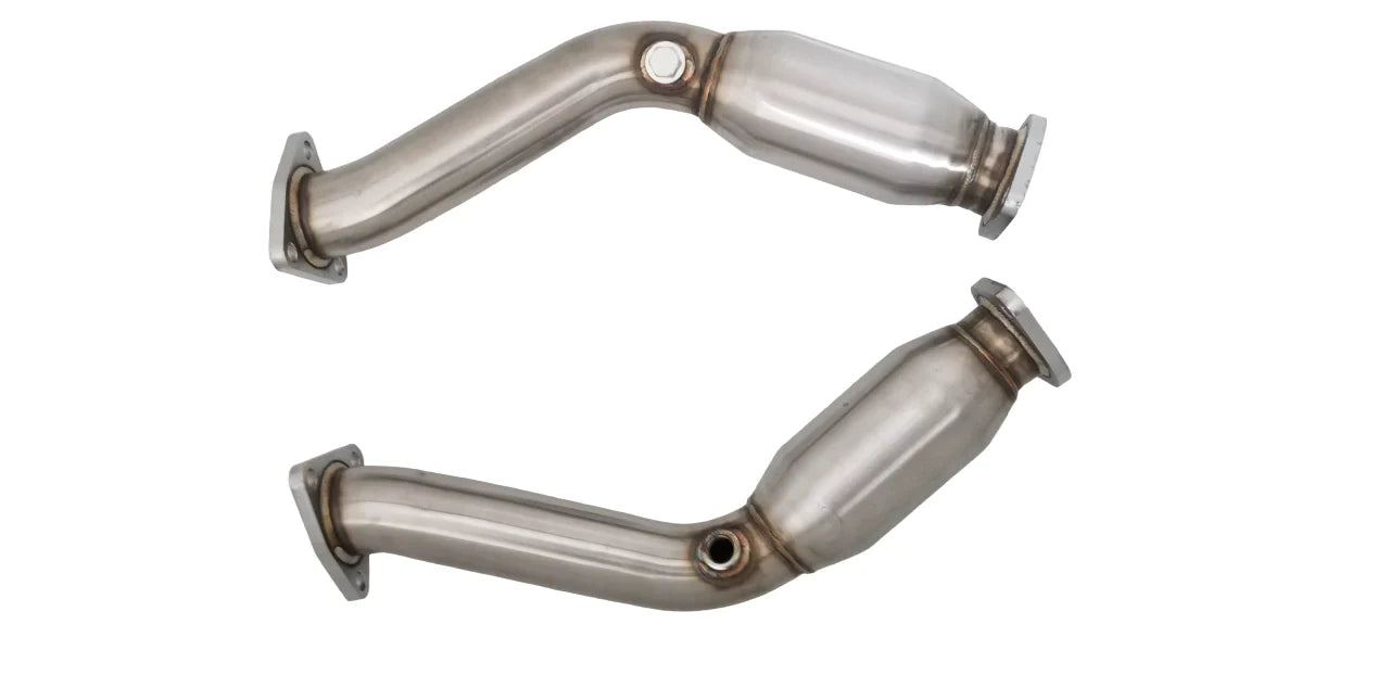 SPDZ1 Resonated Catless Downpipe Test Pipe for Nissan & Infiniti