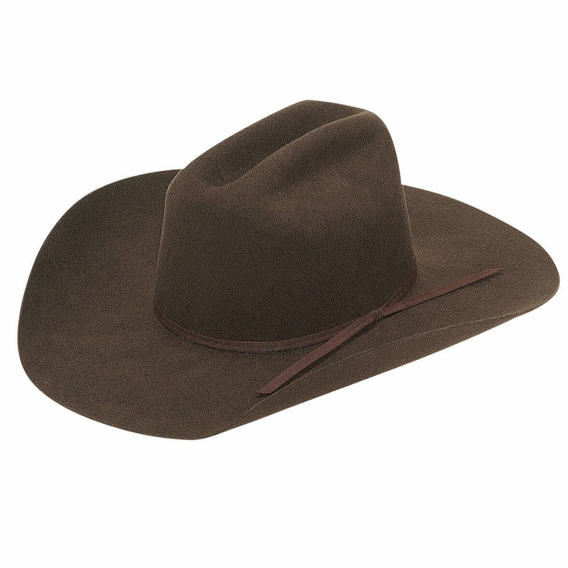 Charming Brown Felt Hat for Kids | Twister Collection - Korvel