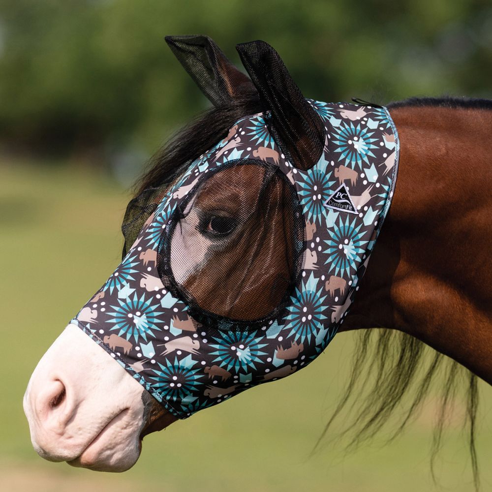 Lycra Fly Mask Bison - Korvel