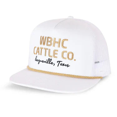 Premium White Gold Trucker Cap | Whiskey Bent Collection - Korvel