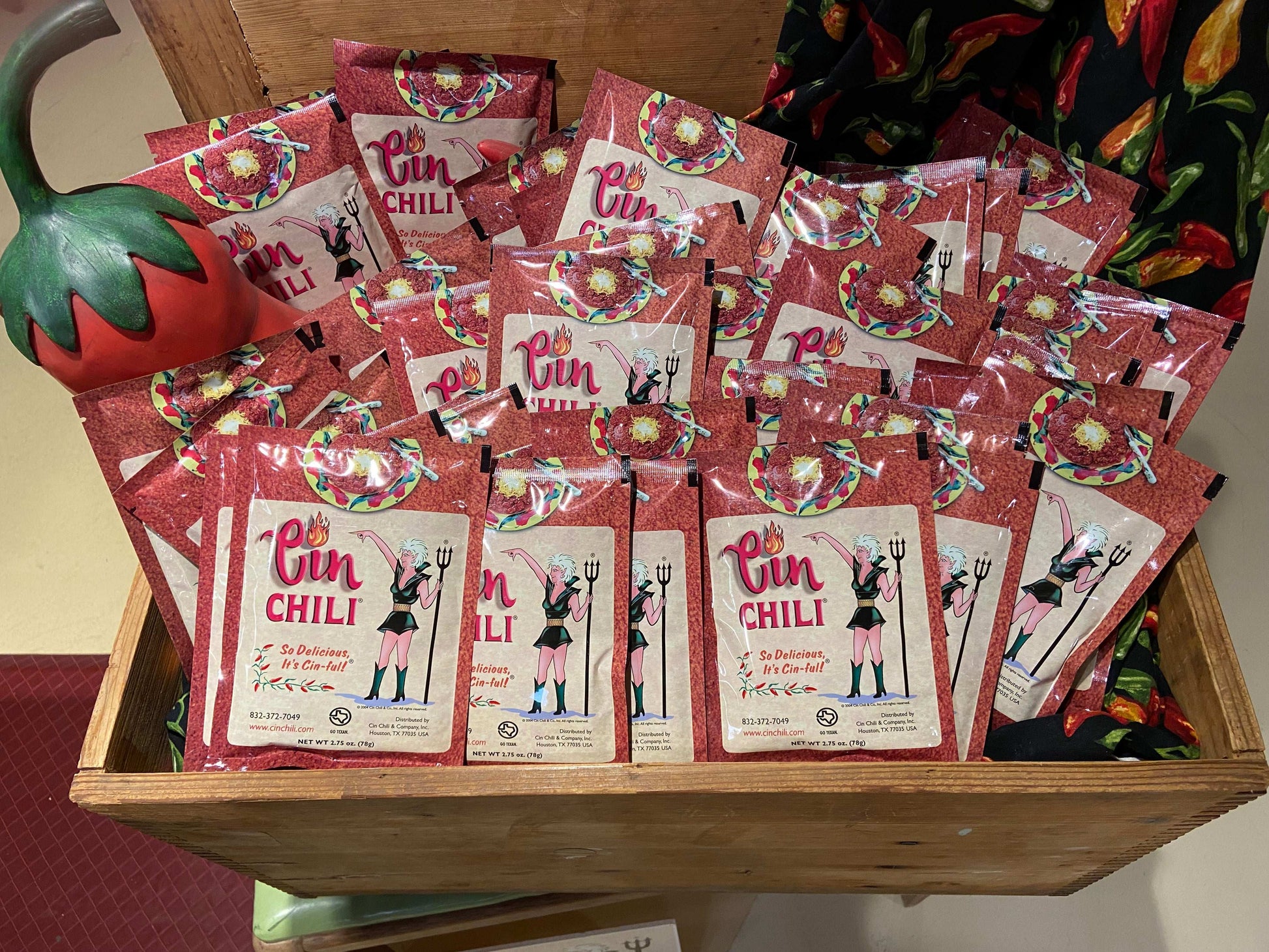Cin Chili International Championship Chili Mix – 24 Pack, Award-Winning Texas Chili Seasoning - Korvel