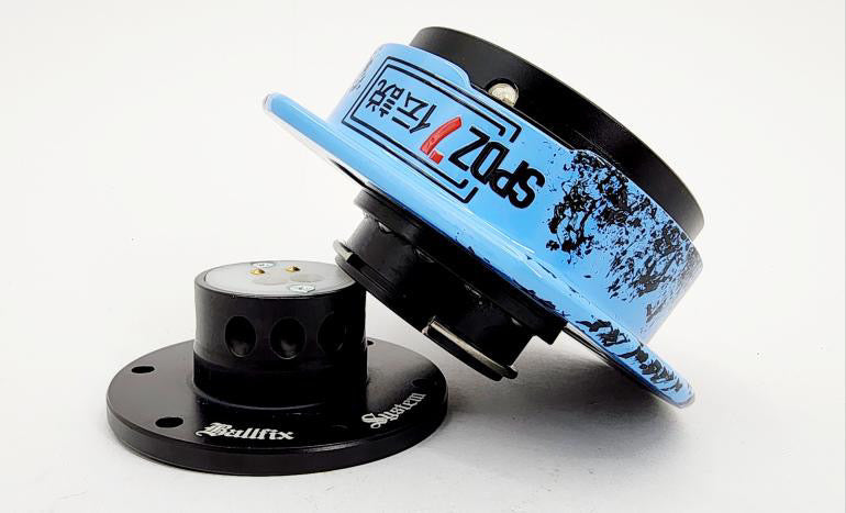 Exclusive SPDZ1 V2.0 Splatter Quick Release Steering Wheel - Korvel
