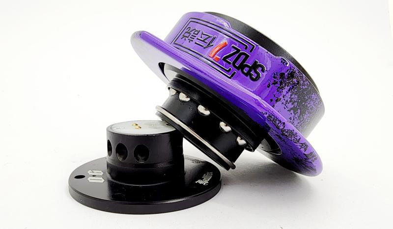 Exclusive SPDZ1 V2.0 Splatter Quick Release Steering Wheel - Korvel