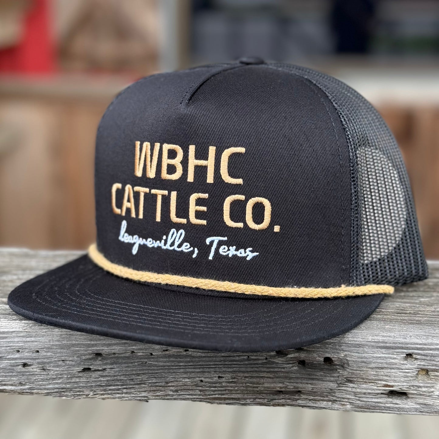 Whiskey Bent Black Gold Trucker Cap - Korvel