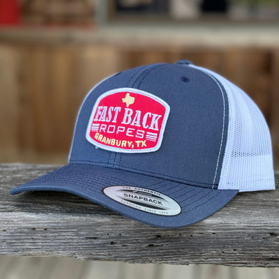 Navy Blue Mesh-Back Baseball Cap | Red Dirt Hat Co. - Korvel