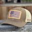 Ariat USA Flag Brown Cap for Men - Korvel