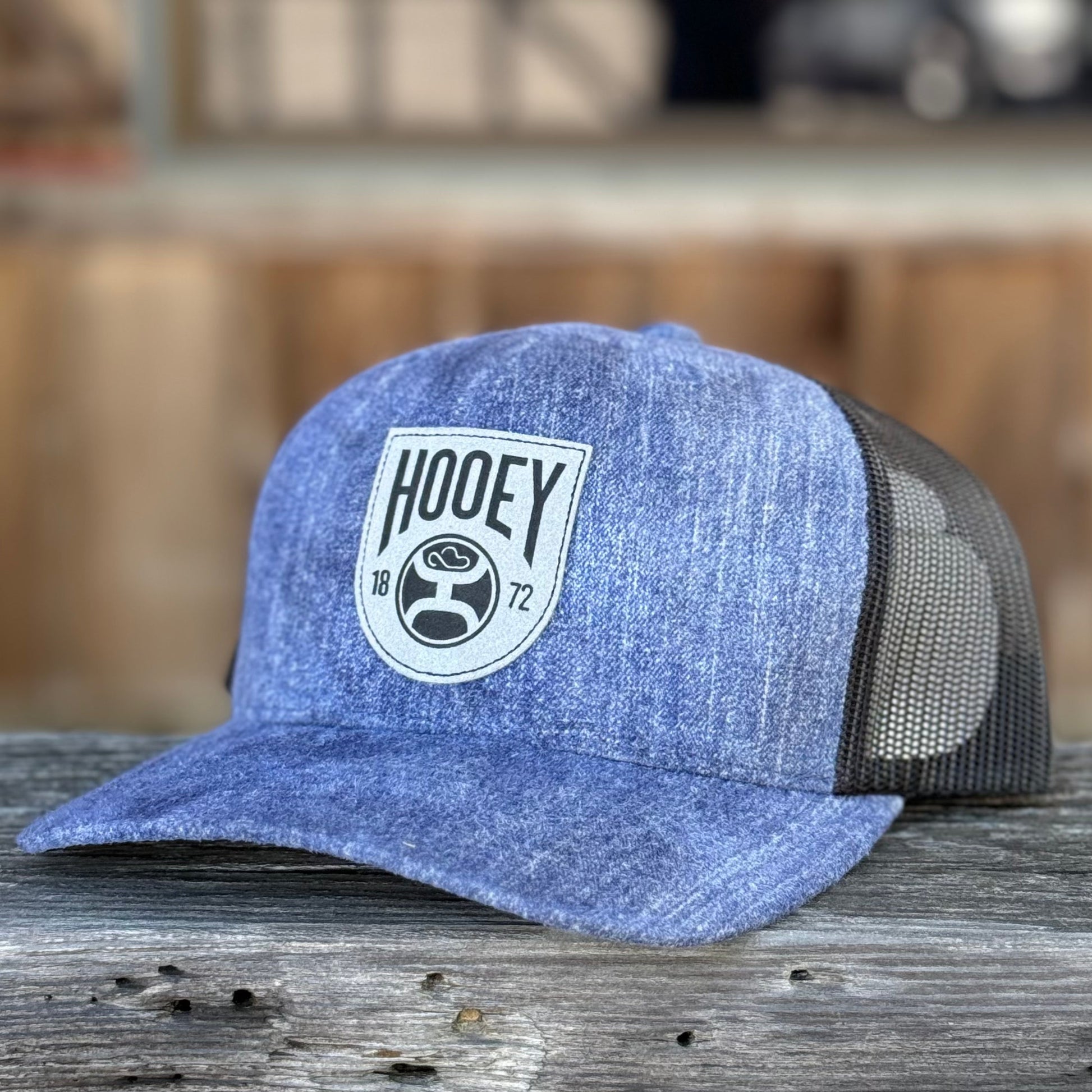 Hooey Bronx Baseball Cap - Stylish Blue & Black Design - Korvel