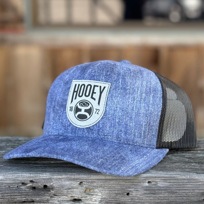 Hooey Bronx Baseball Cap - Stylish Blue & Black Design - Korvel