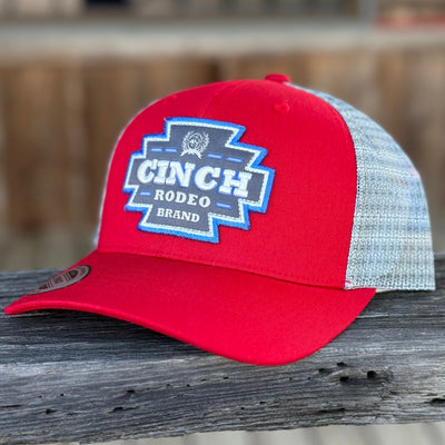 Cinch Rodeo Brand Women's Cap - Bold Red Style - Korvel