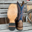 Ariat Men's Brown Square Toe Cowboy Boots with Navy Top - Korvel