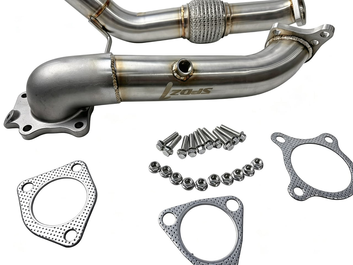 SPDZ1 2.5″ Catless Downpipe et Front Pipe pour Honda Civic 1.5T