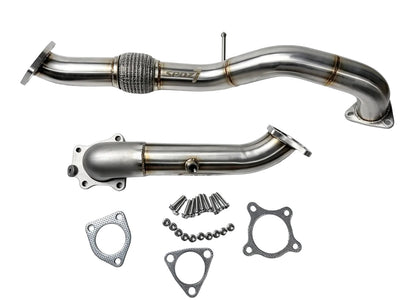 SPDZ1 2.5″ Catless Downpipe & Front Pipe for Honda Civic 1.5T