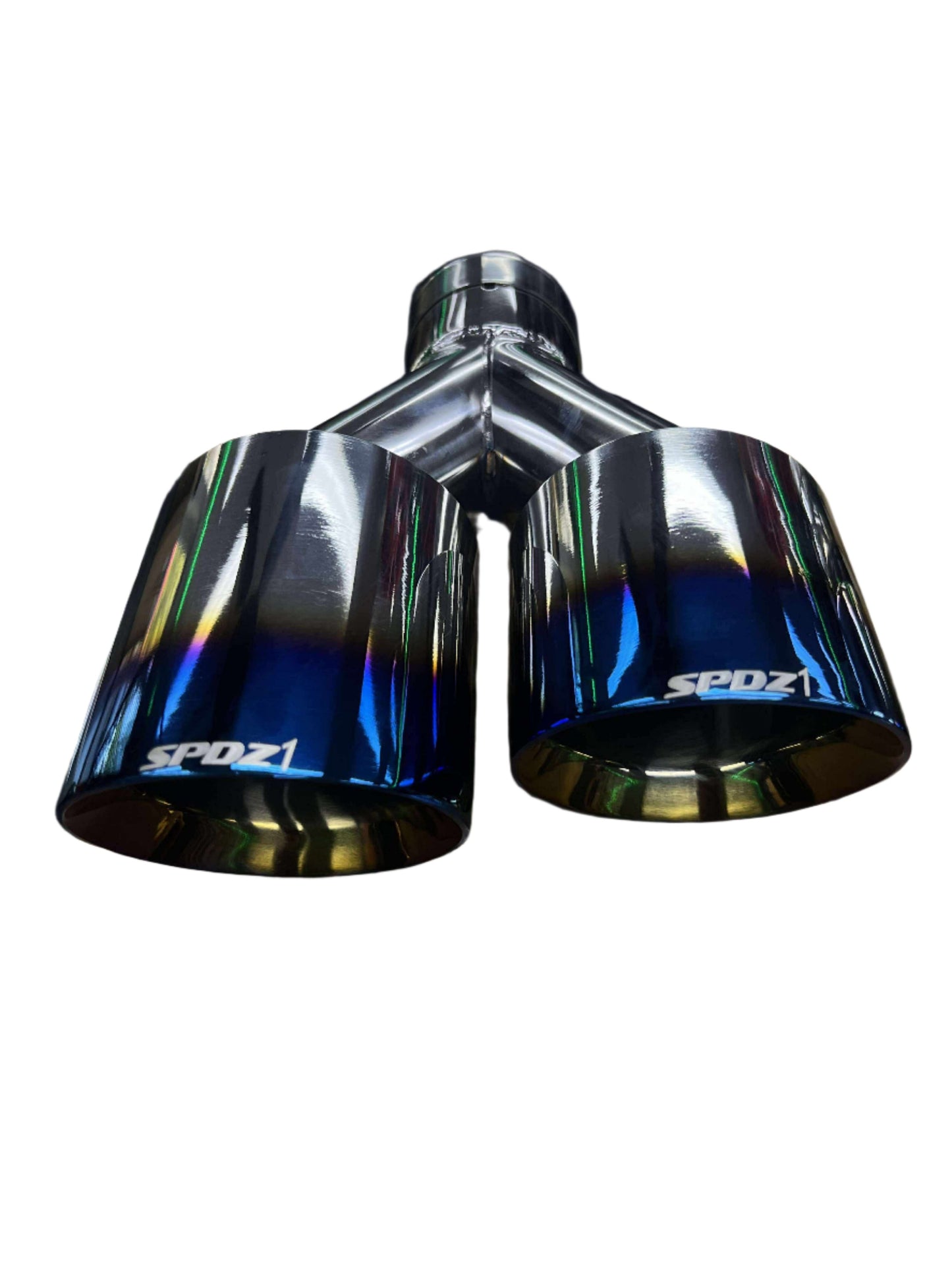 Premium SPDZ1 Dual Exit Exhaust Tips for Enhanced Performance - Korvel