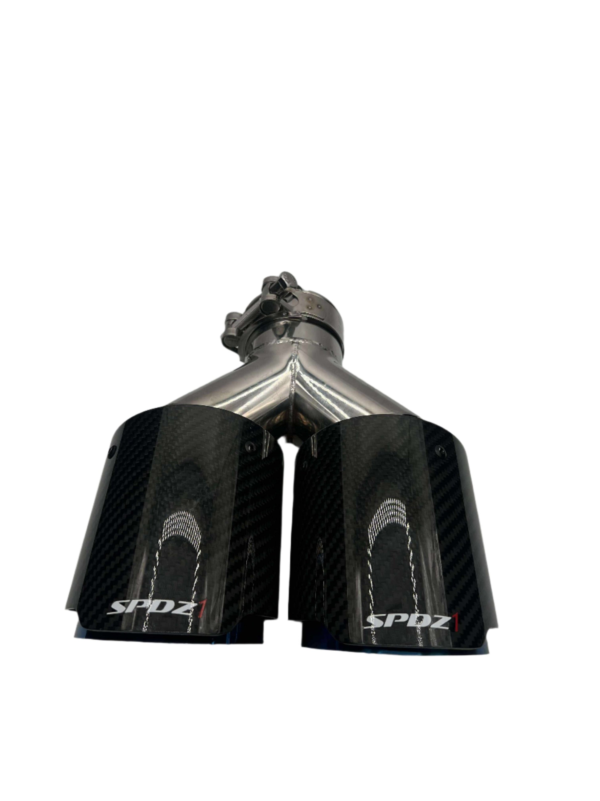 Premium SPDZ1 Dual Exit Exhaust Tips for Enhanced Performance - Korvel