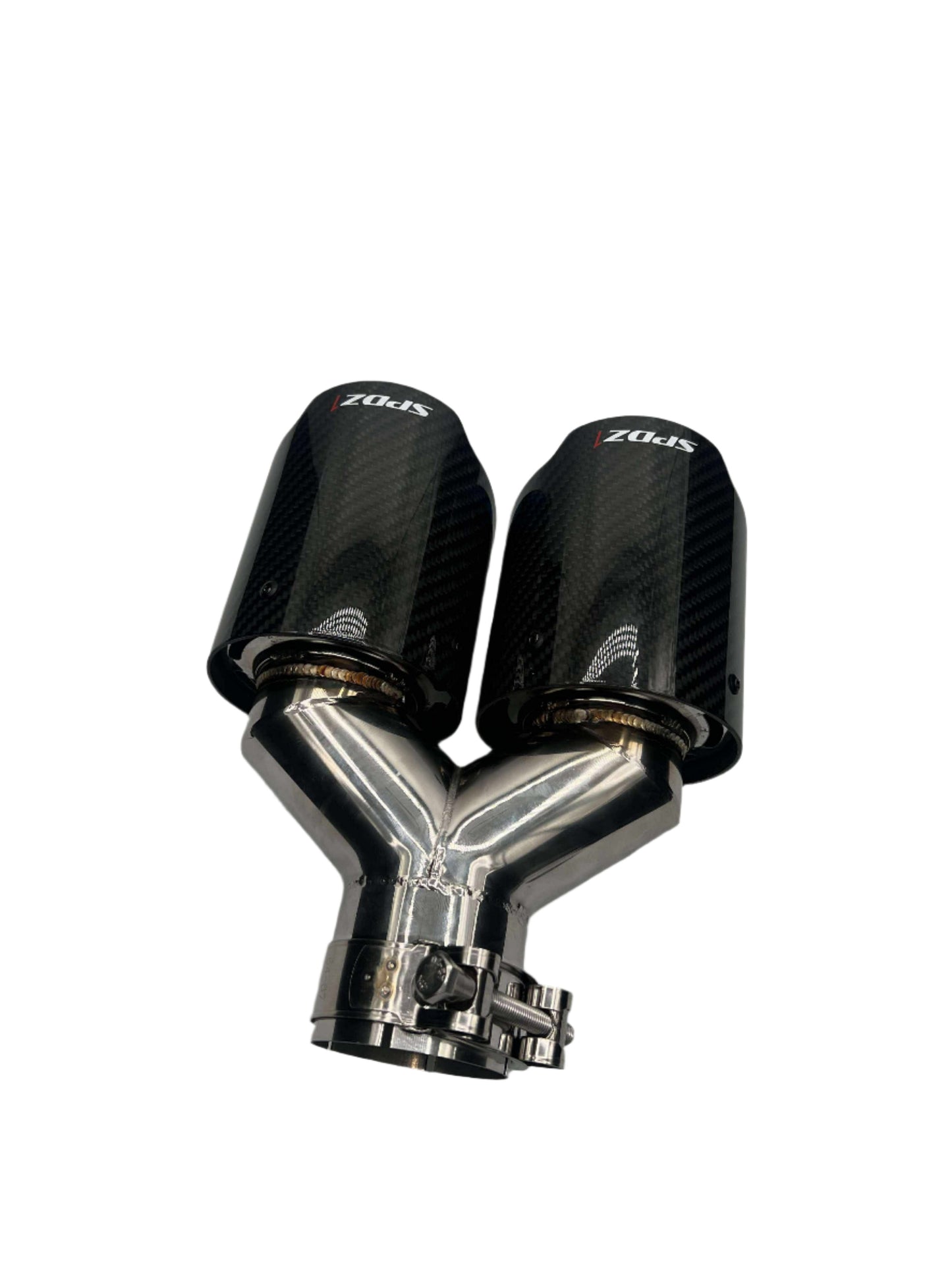 Premium SPDZ1 Dual Exit Exhaust Tips for Enhanced Performance - Korvel