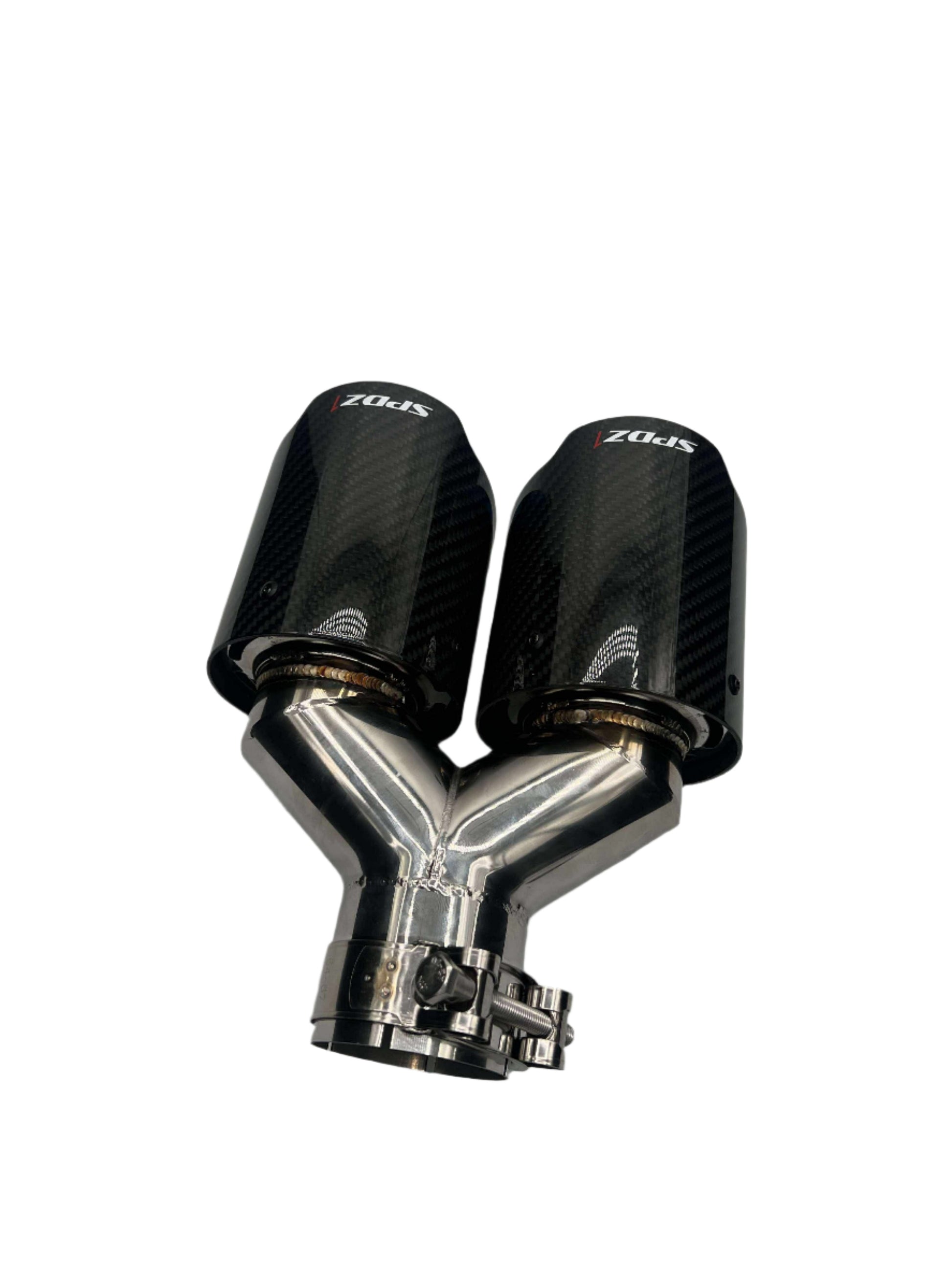 Premium SPDZ1 Dual Exit Exhaust Tips for Enhanced Performance - Korvel