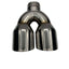 Premium SPDZ1 Dual Exit Exhaust Tips for Enhanced Performance - Korvel