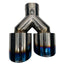 Premium SPDZ1 Dual Exit Exhaust Tips for Enhanced Performance - Korvel