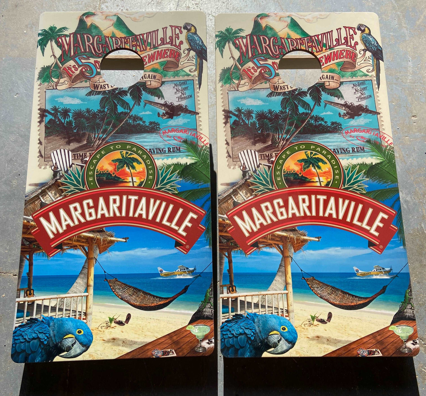 Premium Margaritaville Cornhole Boards - Ultimate Outdoor Fun - Korvel