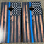 Customizable Blue Line Cornhole Boards - Premium Quality - Korvel