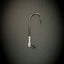 MagicTail Black Nickel Kill Shot Jigs - Versatile Fishing Tackle