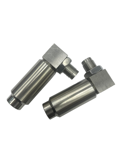 SPDZ1 Mini O2 Sensor CEL Fix - Large 90° Adapter with Catalytic Converter - Korvel
