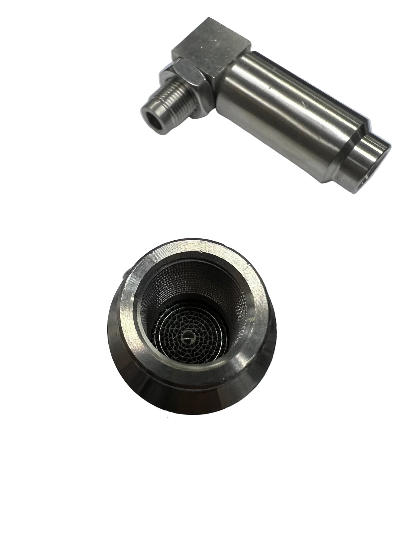 SPDZ1 Mini O2 Sensor CEL Fix - Large 90° Adapter with Catalytic Converter - Korvel