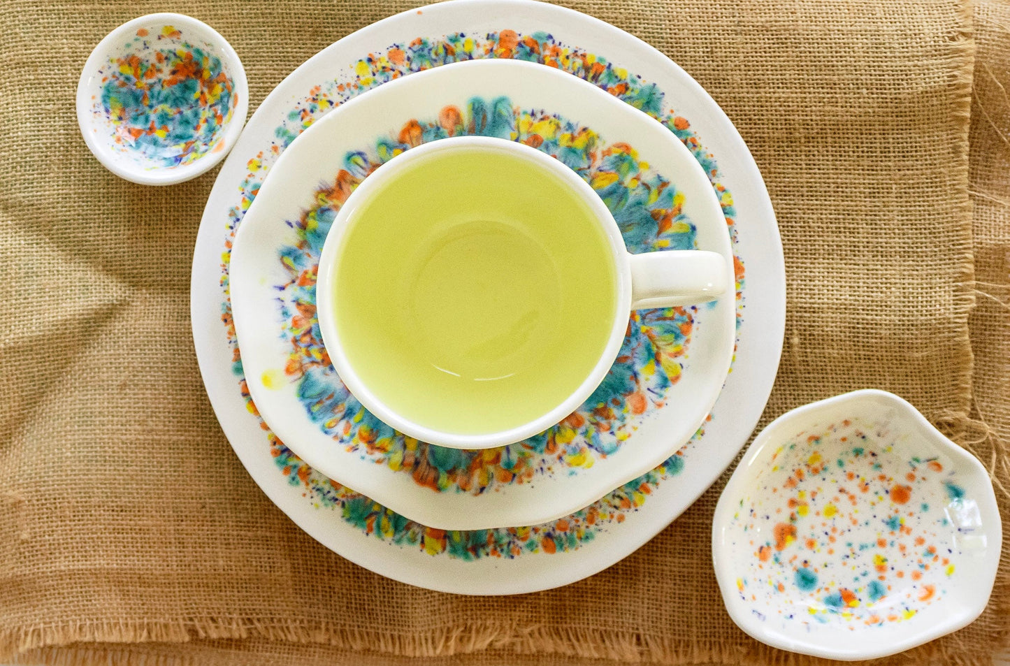 Handcrafted Spring Soup Mugs - Artisan Collection - Korvel