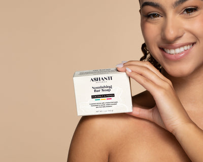 Ashanti Naturals Nourishing Coconut & Papaya Soap Bar