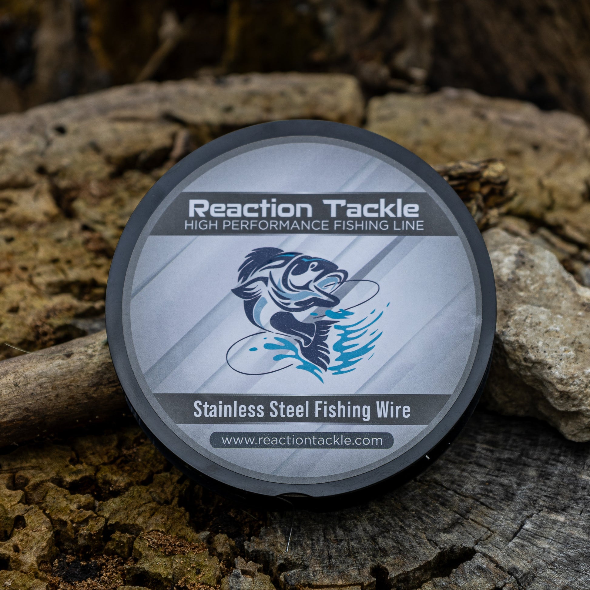 Reaction Tackle 30LB Stainless Steel Trolling Line - Ultimate Fishing Wire - Korvel
