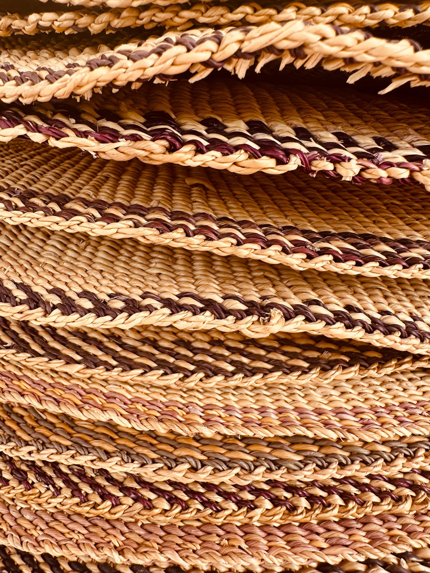 Sombrero de sol tejido a mano