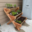 Jardinier Élégant à Trois Niveaux