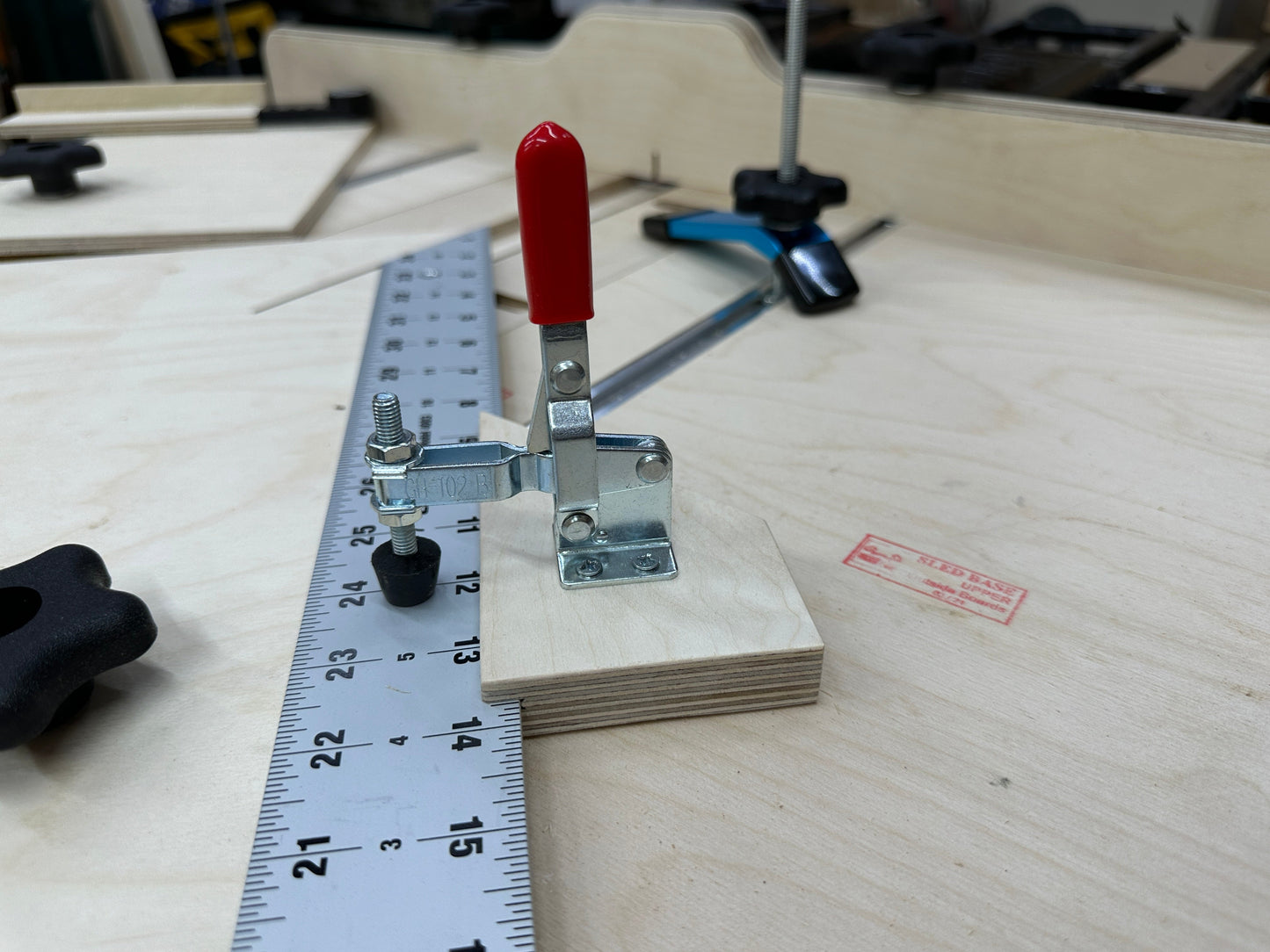 Flagship Table Saw Sled Plans - Full Size