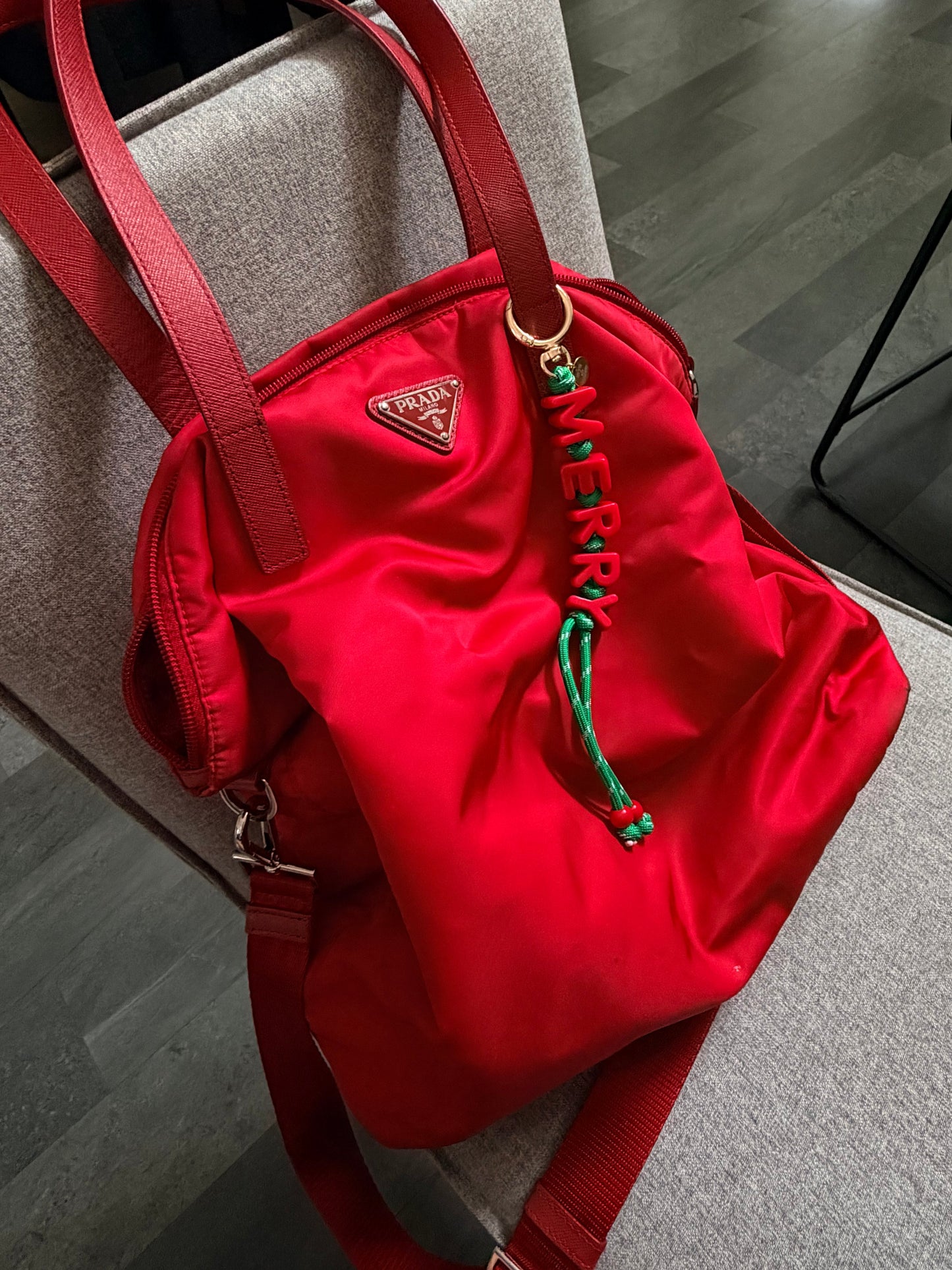MERRY ♡ Charm de Bolsa - Accesorio Elegante para Llaves