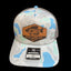 Leather Crappie Patch Hat