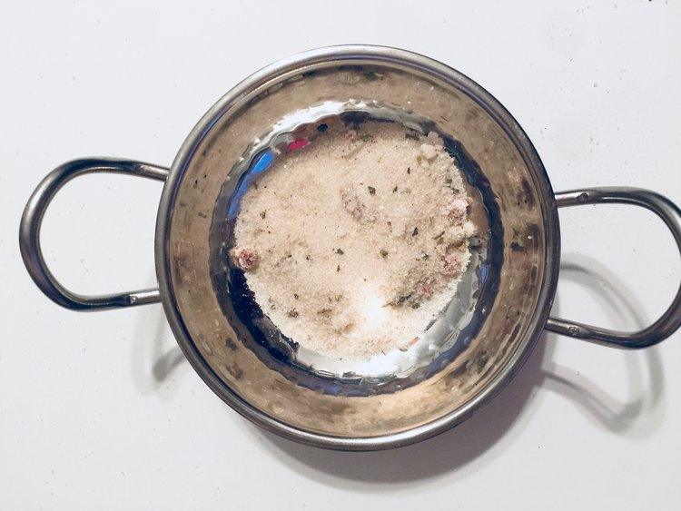 Cranberry Sage infused artisan culinary sugar - Korvel