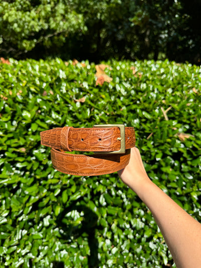 Ceinture en Cuir Sienna - Élégance Artisanale