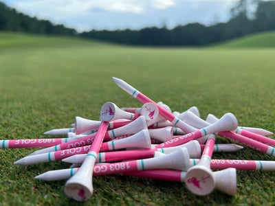 Tropical Flamingo Golf Tees - Perfect for Florida Golfers - Korvel