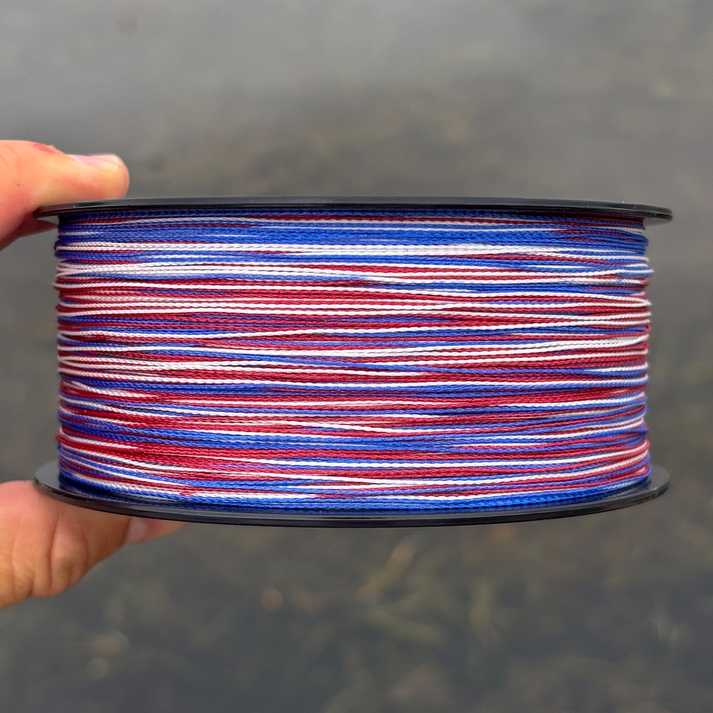 Línea de pesca trenzada USA Camo Reaction Tackle: resistencia y sensibilidad inigualables
